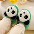 thumbnail image 4 of Lujianch Kids Cartoon Cotton Slippers Memory Foam Comfy House Slippers Warm Shoes For Girls Boys Warm Girls Slippers Size 12, 4 of 5