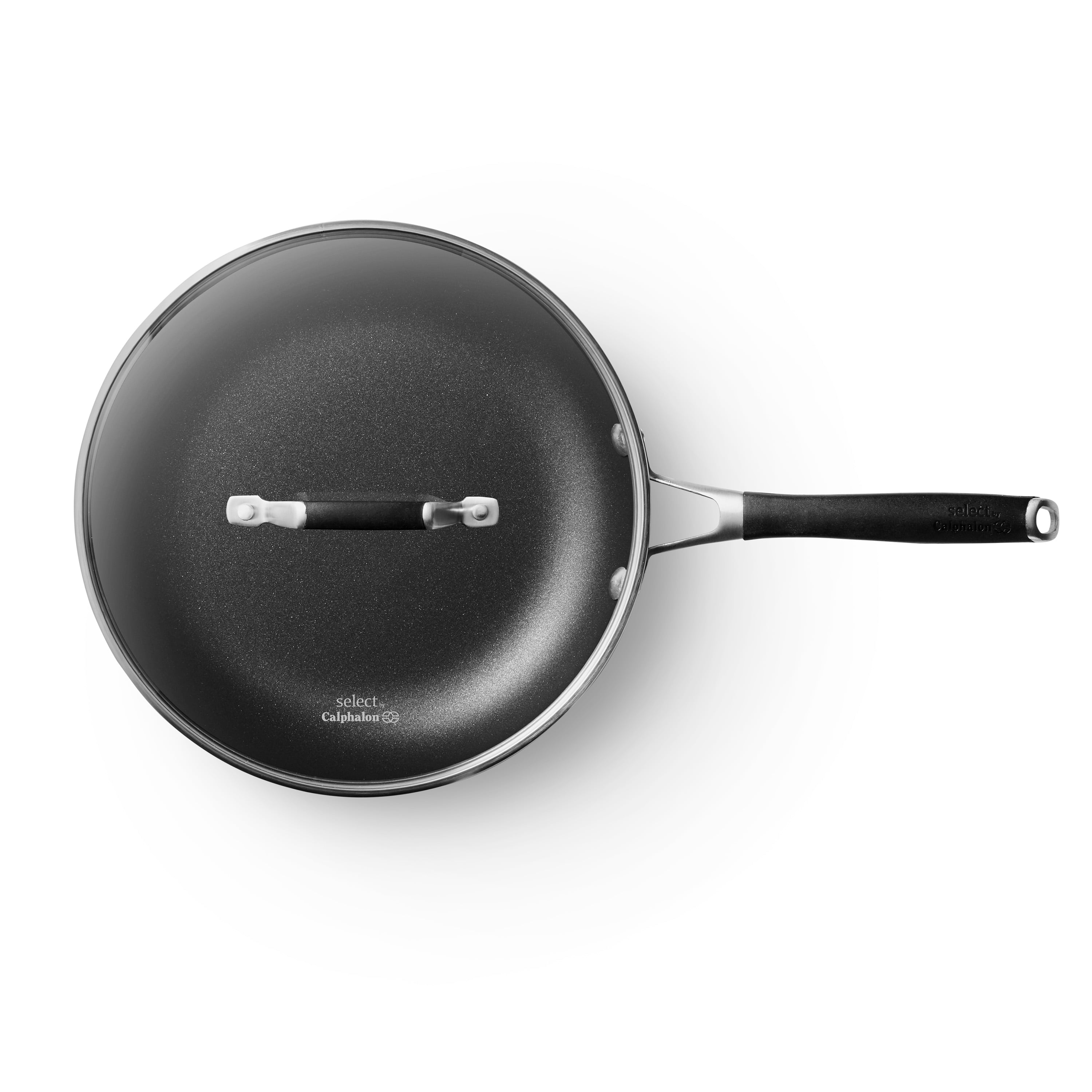 Select by Calphalon Hard-Anodized Nonstick 10-Inch Fry Pan with Cover 