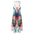 thumbnail image 4 of Colorful Butterfly 2025 Dress Evening Elegant And Chic Women for Outfits Beach Clothes Women Dress, 4 of 6