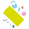 thumbnail image 3 of Barbie-Ken Plage-Poupée blonde short de bain et accessoires de plage, 3 of 6