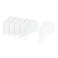 thumbnail image 2 of 6 separadores de estantes, divisores para ropa, bolsos, suéteres, armarios, armarios de cocina, organizadores de bolsos, divisores transparentes para, 2 of 8