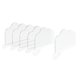 thumbnail image 1 of 6 separadores de estantes, organizadores de armarios de baño, estanterías, armarios de oficina, organizadores verticales de bolsos., 1 of 9