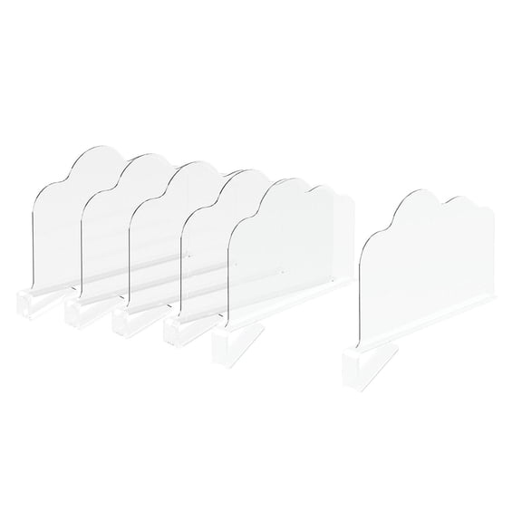 Fzaqwen 6 Pieces Shelf Dividers Closet Closet Organization Kitchen Purse Organizer Purse