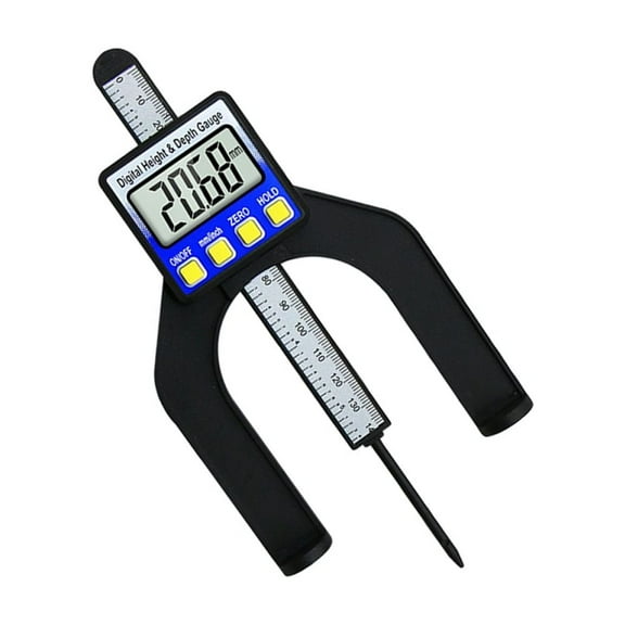 Raindrops 2 in Height Ruler Measure Tool Digital Angle Finder Super Gauge