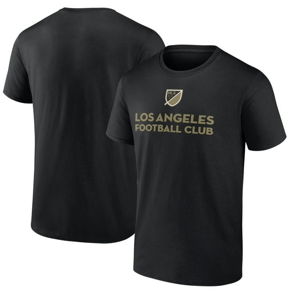 Men's Black LAFC Shielded Logo T-Shirt