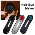 thumbnail image 3 of Wmool Womens Lazy Hair Curler Magic Bun Maker Styling Donut Bow Former Twist Band Girl, 3 of 8