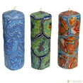 thumbnail image 4 of Pillar Candle - Multicolor Glowing Veneer Pillar Candle, 4 of 11