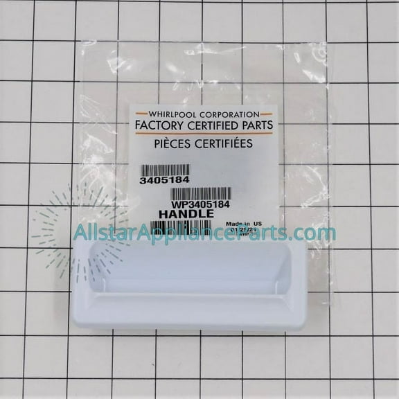 Whirlpool Dryer Door Handle WP3405184