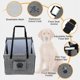 thumbnail image 5 of Foldable Dog Car Seat with Waterproof Pad Dog Hammock Adjustable Backseat Safety Belt Pet Carrier for Small Medium Dogs Cat ShopWise Round, 5 of 8