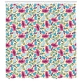 thumbnail image 3 of Ambesonne Fashion Shower Curtain, Woman Shoes Feminine Doodle, 69"Wx84"L, Multicolor, 3 of 3