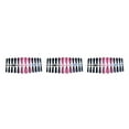 thumbnail image 3 of Soidarity 24 piezas de uñas postizas puntas de uñas postizas para mujeres niñas negro rosa rojo Type1 NO1, 3 of 6