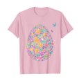 thumbnail image 2 of Yuwull Womens Summer Tops Going Out Tops Women'S Fashion Christma Printed T-Shirt 3/4 Sleeves Blouse Round Neck Casual Summer Tops For Women On ClearanceS, 2 of 7