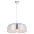 thumbnail image 6 of Indoor Modern Home Decorative Bright Ceiling Etude 1 Light Brushed Nickel Pendant, 6 of 7