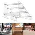 Linjieee Gift Wrap Storage under Bed Transparent Acrylic Display Stand