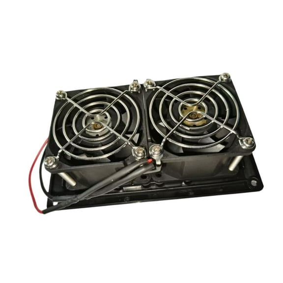 BAOSITY 12V RV Side Vent Fan Air Vent Ventilation Exhaust Fan, Convenient Assemble, Practical Energy Saving Low Noise for Trailer