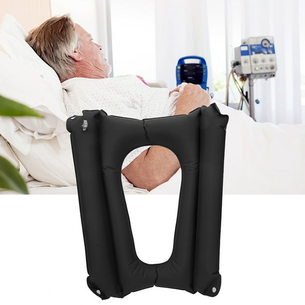 YLSHRF Elderly Care Anti Bedsore Toilet Seat Pad Inflatable Washable