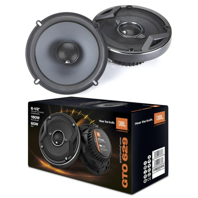 Altavoces de audio para coche JBL GTO629 6.5 GTO de 2 vías y 360 W con Alphasonik