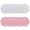 5White+5Pink, variant on Reusable Makeup Remover Pads - 10 Pieces Soft Organic Cotton Rounds with Washable Drawstring
