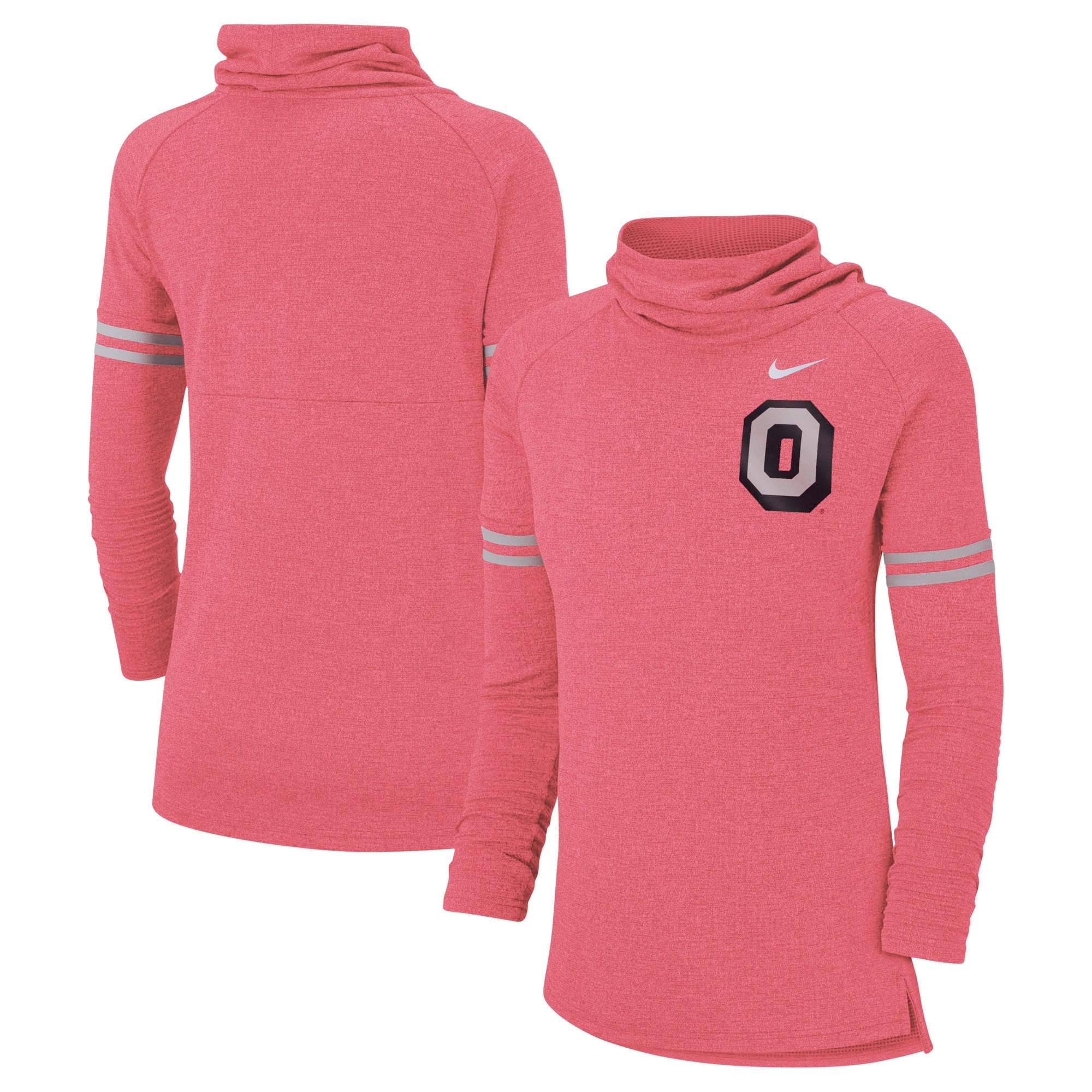 ohio state funnel neck hoodie