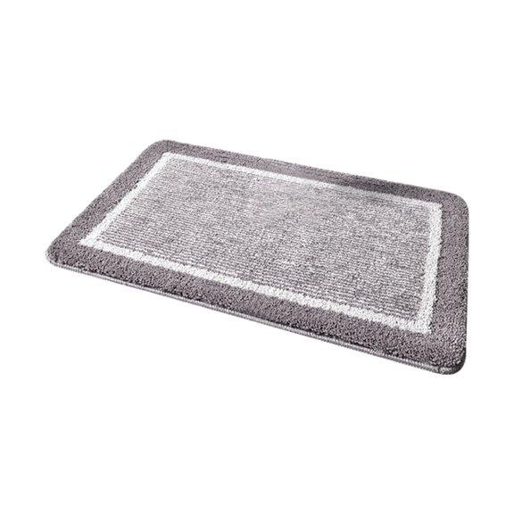 Rewenti Bathroom Rugs Soft and Absorbent Microfiber Bath Rugs Non-Slip Machine Washable Bath Mats for Bathroom Floor Tub and Shower