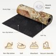 thumbnail image 6 of Entryway Rug 2'x3', Botanical Ferns Kitchen Runner Rugs Non-Slip Carpet Mats, Romantic Roses Florals Butterfly Distressed Bedside Rugs Runners Washable Floor Carpet for Bathroom Laundry Room, 6 of 8
