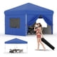 thumbnail image 1 of Tienda de campaña desplegable de 10 x 10 Pulgadas, toldo para Exterior, para una Persona, Resistente y Comercial, para Tienda de campaña, 4 Lados + Azul, 1 of 7