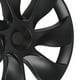 thumbnail image 2 of 4 Uds. Tapacubos de 19 pulgadas estilo torbellino cubierta de llanta de rueda deportiva reemplazo para Tesla modelo Y 2020 a 2023 negro mate Jadeshay A, 2 of 8