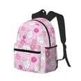 thumbnail image 2 of Vsdgher Sunflower Rabbit Print Unisex Large Capacity Bookbag Schoolbag Casual Daypack for High School/College/Teens/Travel/Work, 2 of 8
