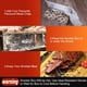 thumbnail image 4 of Caja de ahumado para parrilla de carbón, caja de ahumado de acero inoxidable para carne y pescado, agregue sabor ahumado a barbacoa a su parrilla con resistencia al calor de hasta 300 °C, accesorios, 4 of 5