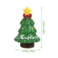 thumbnail image 4 of Gymnture christmas Desktop Christmas Tree Resin Mini Xmas Tree Holiday Sculpture Winter Figurine, 4 of 11