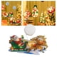 thumbnail image 5 of Luz LED decorativa de Papá Noel para Navidad, decoración de ventana navideña, silueta grande Trineo, 5 of 9