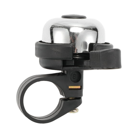Unique Bargains MTB Mountain Bike Road Bike Bicycle Trigger Bell Loud Sound Horn Silver Tone