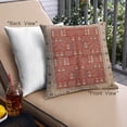 thumbnail image 1 of Ahgly Company Outdoor Square Mid-Century Modern Throw Pillow, 18 inch by 18 inch, 1 of 6