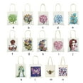 thumbnail image 2 of Cateissary Bolsa de lona para pintar, bolsa de compras, multicolor, de larga duración, multiusos, exquisita, para exteriores, bricolaje Type4 NO4, 2 of 6