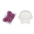 thumbnail image 1 of Molde De Silicona Esfera Moldes De Bolas Con Flores De Margaritas Moradas Secas Resina De Bricolaje, 1 of 9