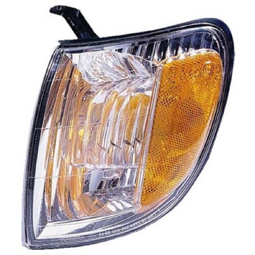 Driver Standard Cab Pickup + Extended Cab Pickup Side - Front Left Go-Parts 81520-0C010 TO2530135 Replacement 2001 2002 for 2000-2004 Toyota Tundra Turn Signal Light Assembly / Lens Cover