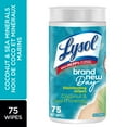thumbnail image 1 of Lysol® Disinfecting Wipes- Brand New Day™ Coconut and Sea Minerals, 75 Count, 1 of 8