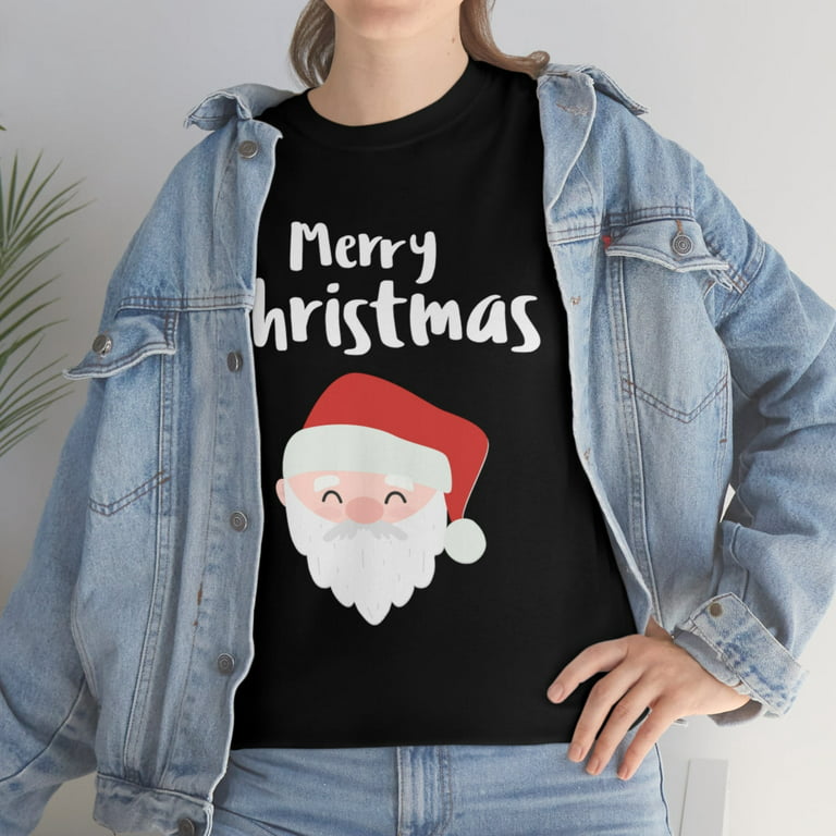 Funny Santa Claus Big and Tall Christmas Shirts for Men Plus Size Christmas  Clothes for Men Plus Size