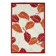thumbnail image 3 of Unique Loom Outdoor Botanical Collection Area Rug - Augusta (4' x 6' Rectangle Terracotta/Red), 3 of 7