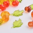 thumbnail image 3 of 1 bolsa 500g Decoraciones acrílicas Mini calabazas Hoja de arce Bellotas para manualidades Relleno de jarrones, 3 of 5
