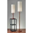 thumbnail image 3 of Adesso Hamptons Floor Lamp with a Wooden Base and Walnut Color Finish, 3 of 3