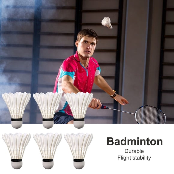 LJNYFDC Fine And Even Feather Badminton 3/6/12Pcs Badminton Shuttlecocks High Elasticity Durable Badminton for Training and Entertainment
