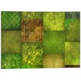 thumbnail image 1 of Eclectic Bohemian Patchwork Cilantro Kitchen Mat by Kavka Designs, 1 of 3