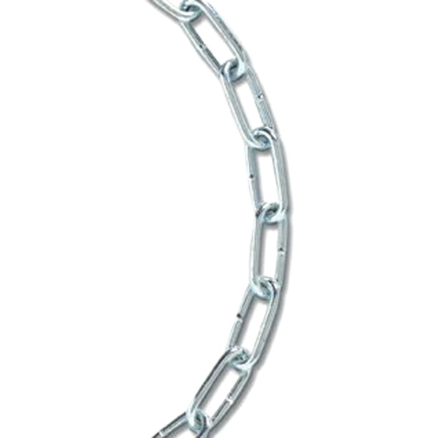 Cadena Koch No.4, chapada en zinc de 30,5 m, carga de 93 kg