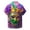 AA-Multicolor, variant on BiZtdJrK Mardi Gras Outfit for Men, Fashion Mask Print Button Up Bowling Shirts Casual Turndown Collar Blouses Plus Size Holiday Summer Top Multicolor XXL Sales Of The Day Lightning