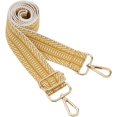 thumbnail image 1 of LAICAIW Grand Bandoulière, Sangle de Sac à Main Réglable Style Guitare avec Boucle Dorée Remplacement Tissé pour Sacs à Main (3,8 cm) Couleur2, 1 of 5