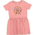 thumbnail image 3 of Inktastic Ferris Wheel with Snacks Girls Toddler Dress, 3 of 5