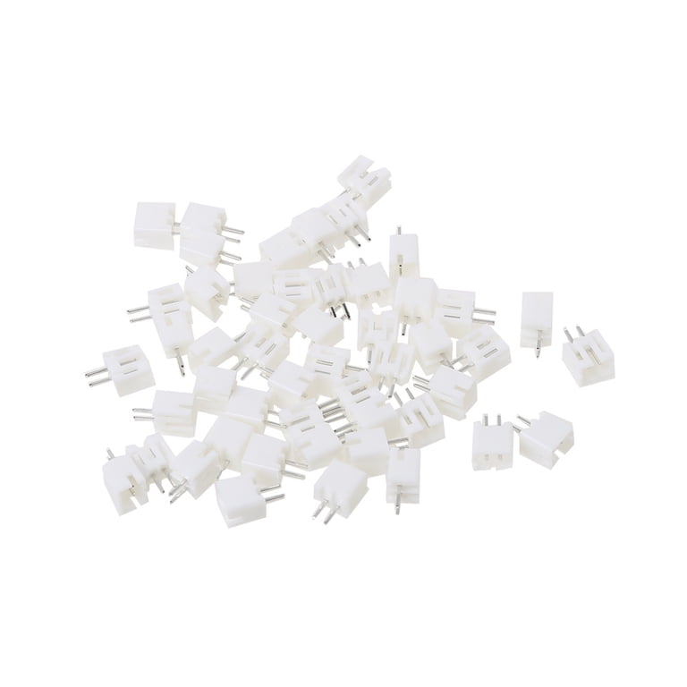 VUNIVERSUM Mr. Stecker Modellbau Lot de 10 mini connecteurs micro JST 2 broches 2.0 PH 2,0 mm avec câble 28 AWG de 12 cm + prise femelle
