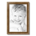 thumbnail image 2 of ArtToFrames 11" x 17" Gold with beads Picture Frame, 11x17 inch Gold Wood Poster Frame (WOM-4139), 2 of 8