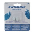 thumbnail image 2 of Swimline Molded Ear Plugs Swimming Pool Accessory One-Size - White, 2 of 2